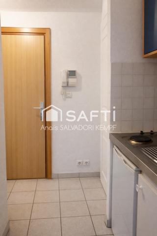 Studio 18,66m² avec BALCON - Résidence sécurisée