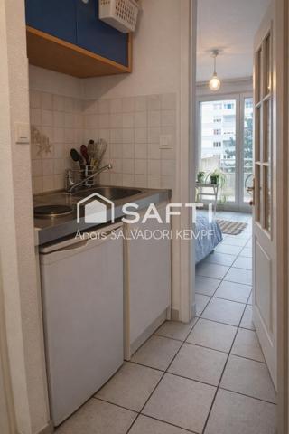 Studio 18,66m² avec BALCON - Résidence sécurisée