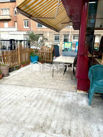 BAR BRASSERIE DUNKERQUE CENTRE 70 m² 2 TERRASSES
