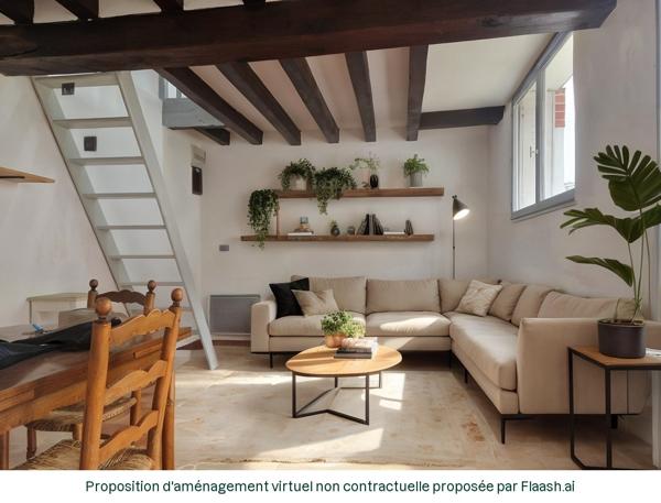 Appartement 2 pièces - 27 m² Exclusivité efficity