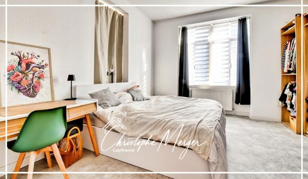 Appartement à vendre 4 chambres 108m² à Sarrebourg (57) en plein centre ville, lumineux avec terrasse