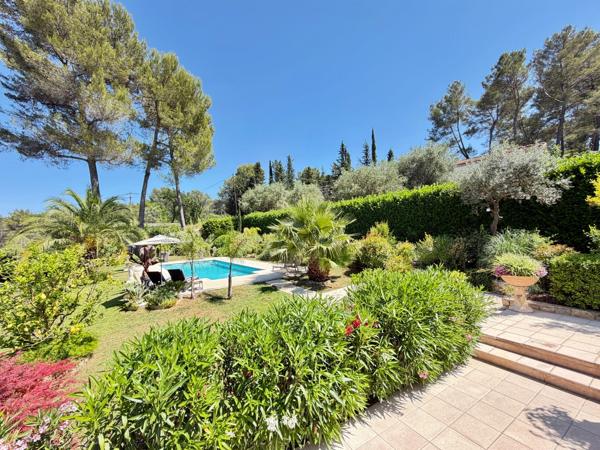 PEYMEINADE – Maison de 189 m² avec appartement indépendant, piscine, garage et terrain paysager de 1 290 m²(06)