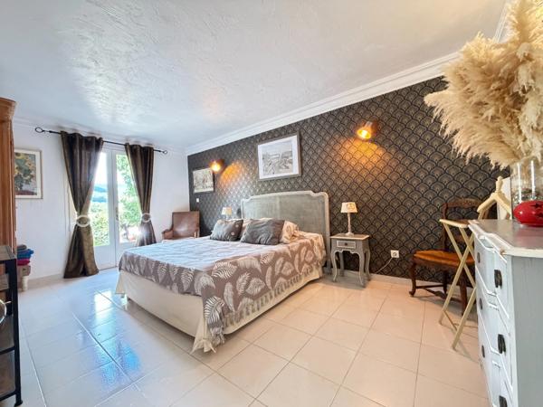 PEYMEINADE – Maison de 189 m² avec appartement indépendant, piscine, garage et terrain paysager de 1 290 m²(06)