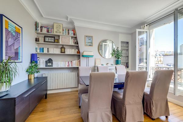 Appartement Batignolles 2 pièces 47.5 m2