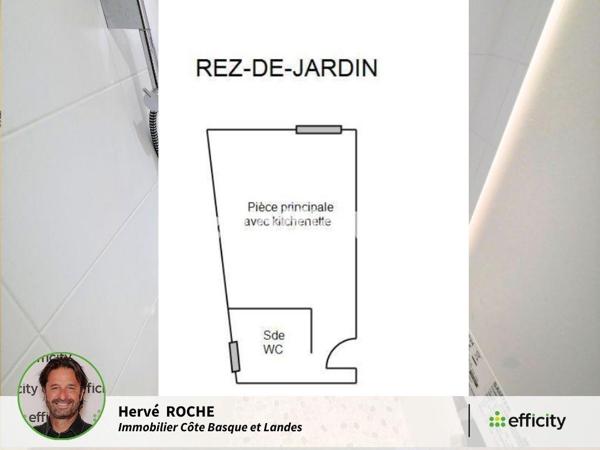 Appartement 1 pièce - 12 m²