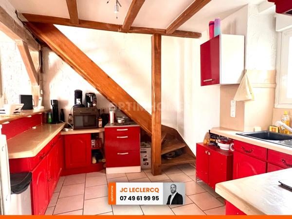 Maison de village 3 chambres avec grand potentiel