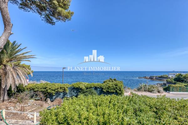 CAP D'ANTIBES VILLA ENTIEREMENT A RENOVER VUE MER