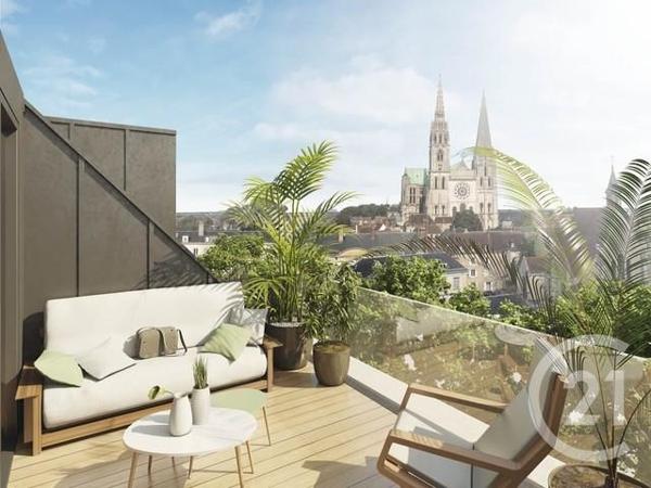 appartement à vendre 4 pièces - 92 m2 CHARTRES - 28
