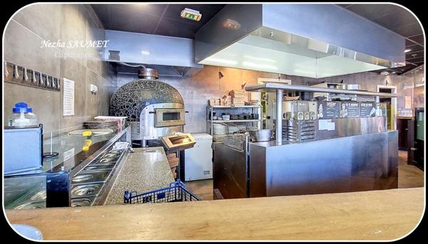 Fonds de commerce à vendre (74), proche frontière Suisse, Pizzeria, Pâtes, wrap, restauration italienne;