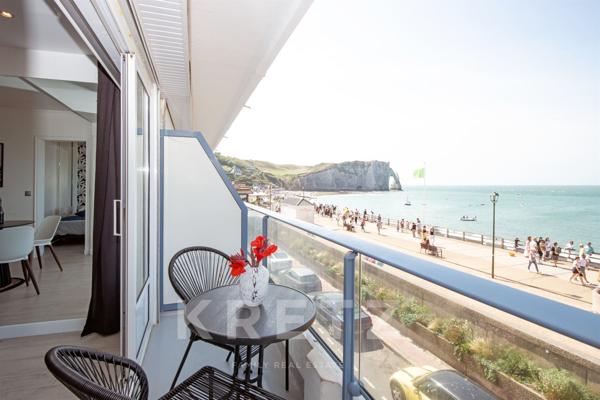 Appartement avec VUE MER PANORAMIQUE sur les falaises d’Étretat