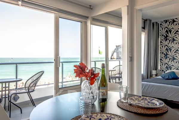 Appartement avec VUE MER PANORAMIQUE sur les falaises d’Étretat