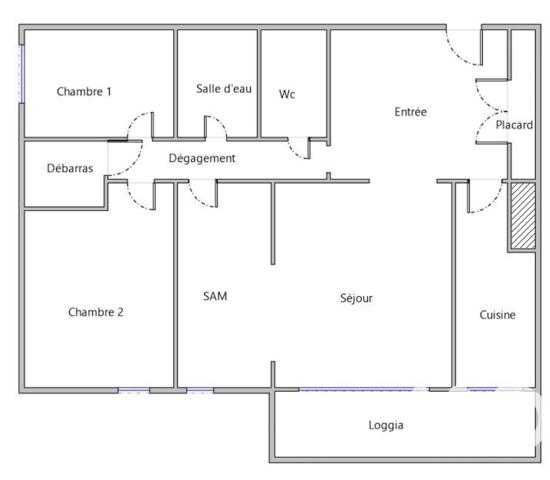 Appartement à vendre 3 pièces 75 m² Le Mée-sur-Seine