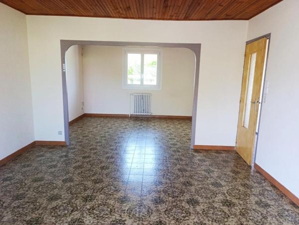 Maison avec sous-sol enterré 3 chambres