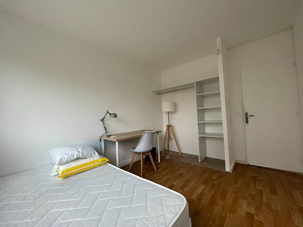 RENNES VILLEJEAN - Chambre meublée en colocation dans appartement refait à neuf !