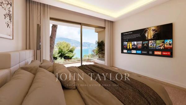 ROQUEBRUNE CAP MARTIN LE CAP - VILLA A RENOVER 6 CHAMBRES- VUE MER - PISCINE- GARAGES - PERMIS ACCEPTE ET PURGE
