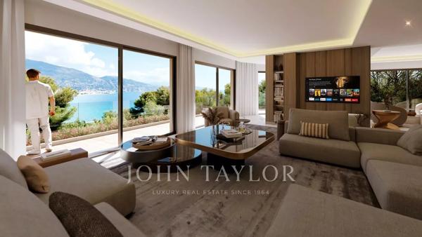 ROQUEBRUNE CAP MARTIN LE CAP - VILLA A RENOVER 6 CHAMBRES- VUE MER - PISCINE- GARAGES - PERMIS ACCEPTE ET PURGE
