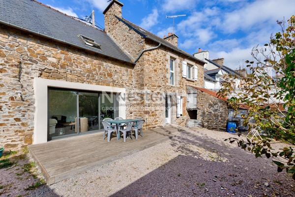 Maison en pierres Hyper centre de Lamballe 4 chambres -Terrain d'environ 1000 m²