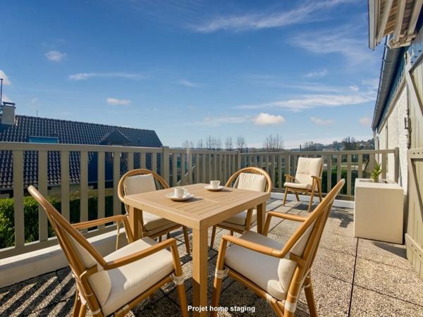 Duplex 2 pièces avec terrasse VILLERS SUR MER