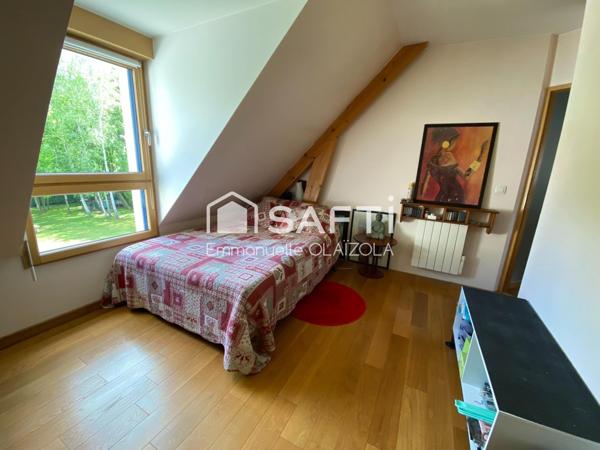 300 m2 au sol, aucun travaux ni vis à vis, studio déjà aménagé, 2038 m2, piscinable,