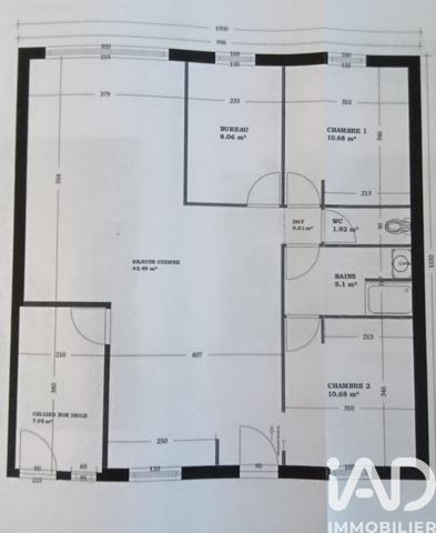 Maison à vendre 3 pièces 80 m² Pia