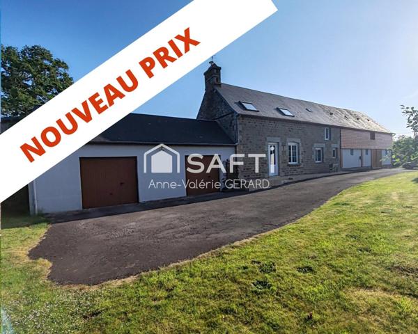 Maison+dépendances+champ 1 hectare- sans voisins