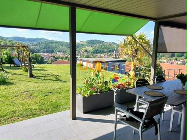 maison moderne vue panoramique