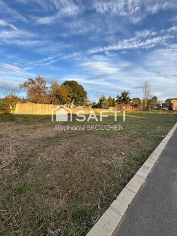 Terrain constructible viabilisé