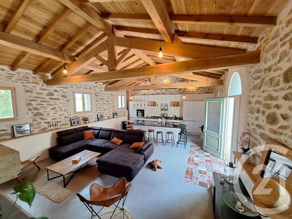Maison à vendre  4 pièces - 117,32 m 2   LAGARDE  - 09
