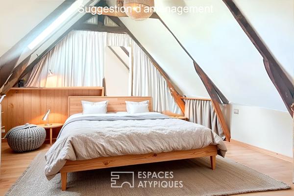 Corps de ferme avec belle longère et annexe