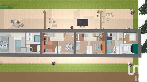 Maison à vendre 2 pièces 190 m² Saint-Senier-sous-Avranches