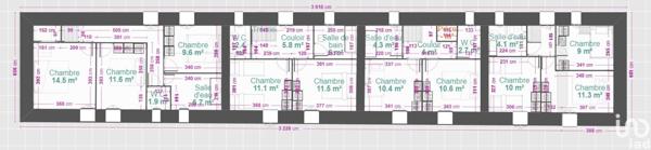 Maison à vendre 2 pièces 190 m² Saint-Senier-sous-Avranches