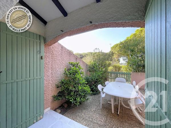 Maison à vendre  3 pièces - 42,66 m 2   LE BARCARES  - 66