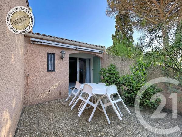 Maison à vendre  3 pièces - 42,66 m 2   LE BARCARES  - 66