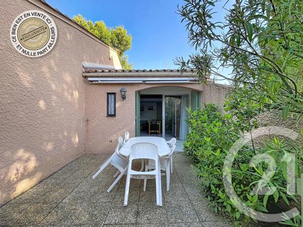 Maison à vendre  3 pièces - 42,66 m 2   LE BARCARES  - 66