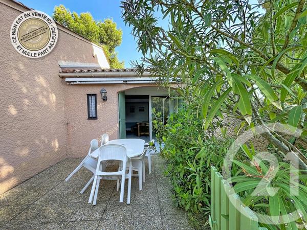Maison à vendre  3 pièces - 42,66 m 2   LE BARCARES  - 66