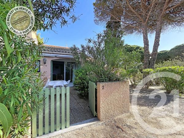 Maison à vendre  3 pièces - 42,66 m 2   LE BARCARES  - 66