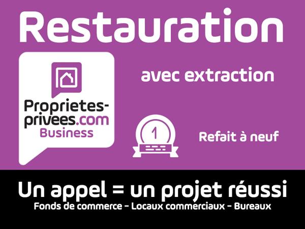 78000 VERSAILLES -  BAR LICENCE 4, RESTAURANT 40 COUVERTS, TERRASSE 45 PLACES