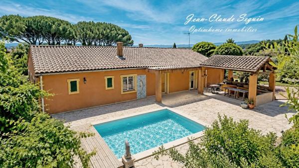 MERINDOL (84) | Maison de plain pied de 168 m² habitables avec 2 gîtes sur un terrain de 870 m² avec piscine