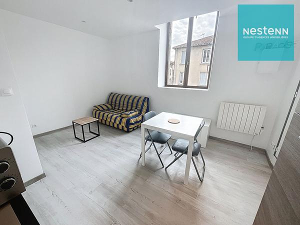 Studio Montbrison 22 m² - meublé - en plein centre et proche de toutes les écoles