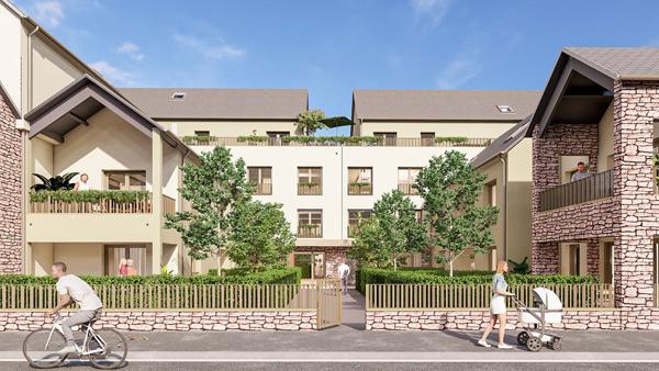 Appartement type villa sur le toit