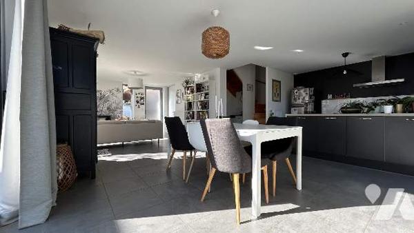 MAISON RECENTE, 117m² hab, 4 CHAMBRES, TERRAIN