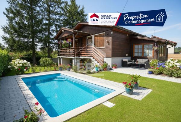 Maison 69890 3 pièce(s) 63 m2
