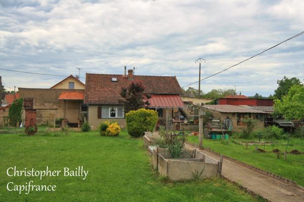 Maison 56 m² avec une seconde maison de 36 m², sur une terrain de 1700 m².