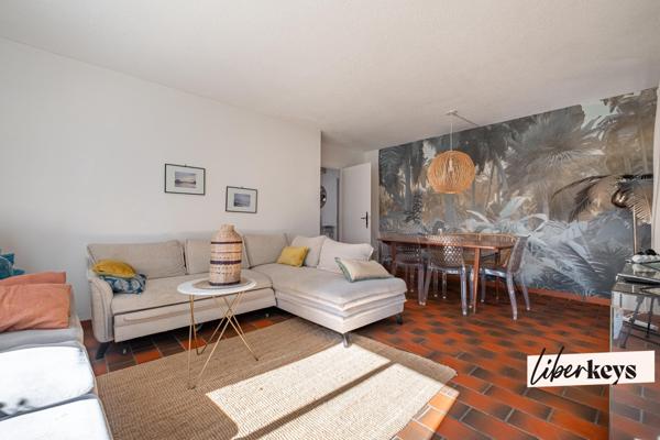 3 pièces dans résidence sécurisée avec cave et parking couvert