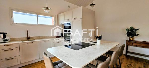 Emplacement privilégié pour cette maison neuve en ossature bois.