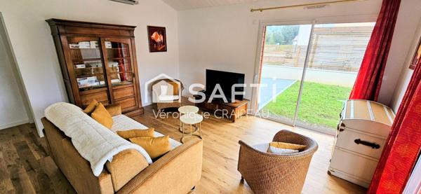 Emplacement privilégié pour cette maison neuve en ossature bois.