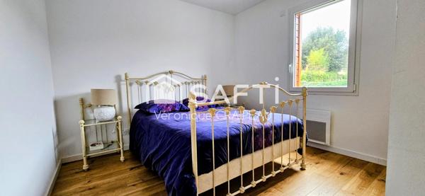 Emplacement privilégié pour cette maison neuve en ossature bois.