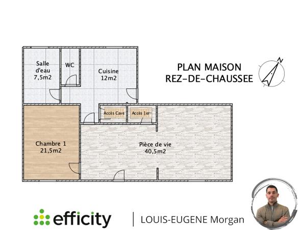 Maison 5 pièces - 107 m²