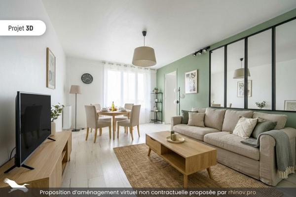 Appartement à vendre |  La Rochelle |  3 pièces | 60 m²