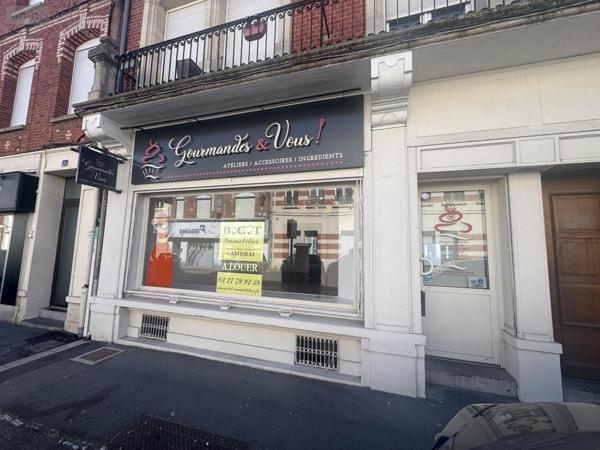 Fonds et/ou murs commerciaux à louer à Cambrai dans le Nord (59400), ref : 59084-L1501